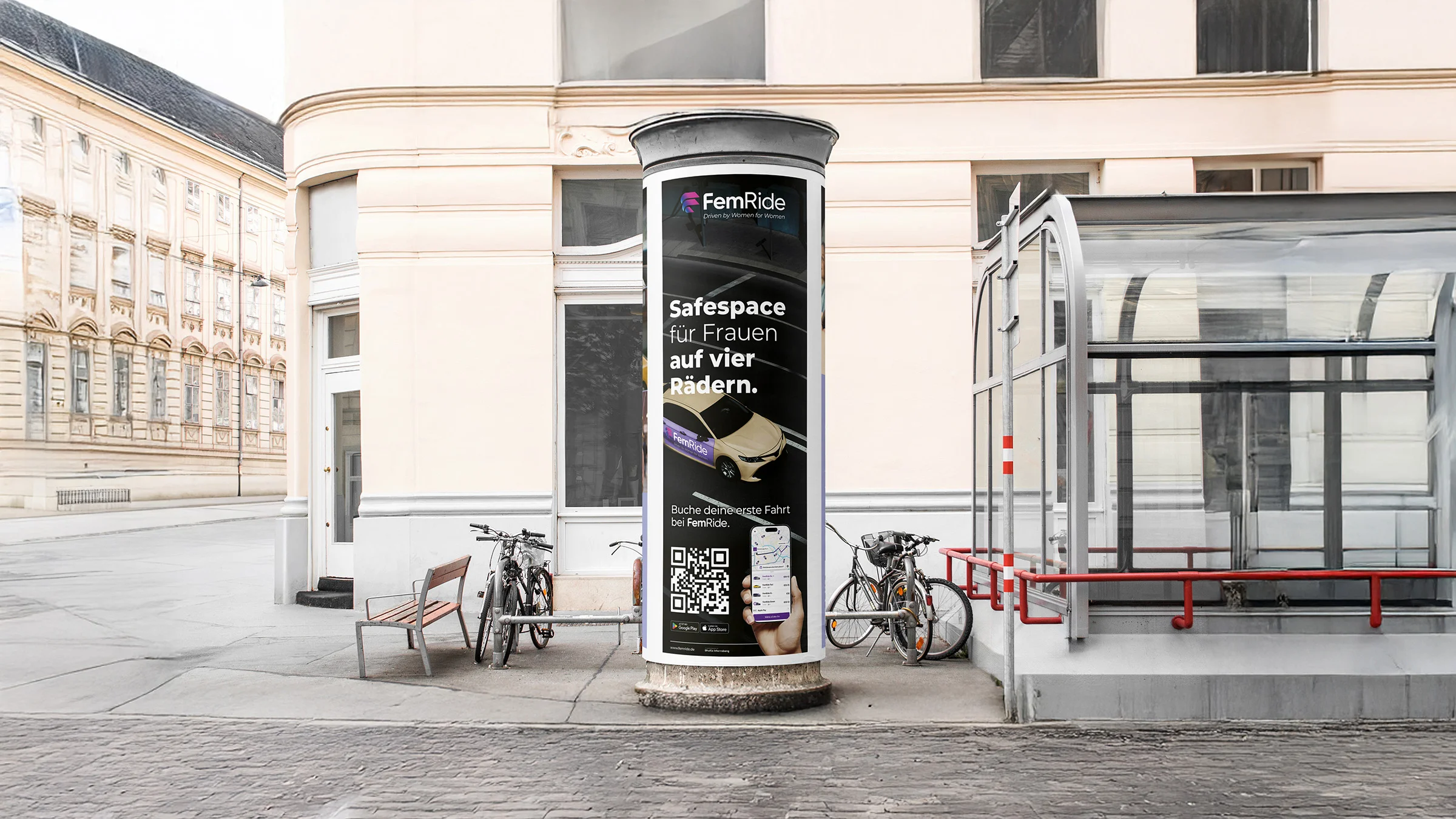 FemRide Plakatkampagne Berlin