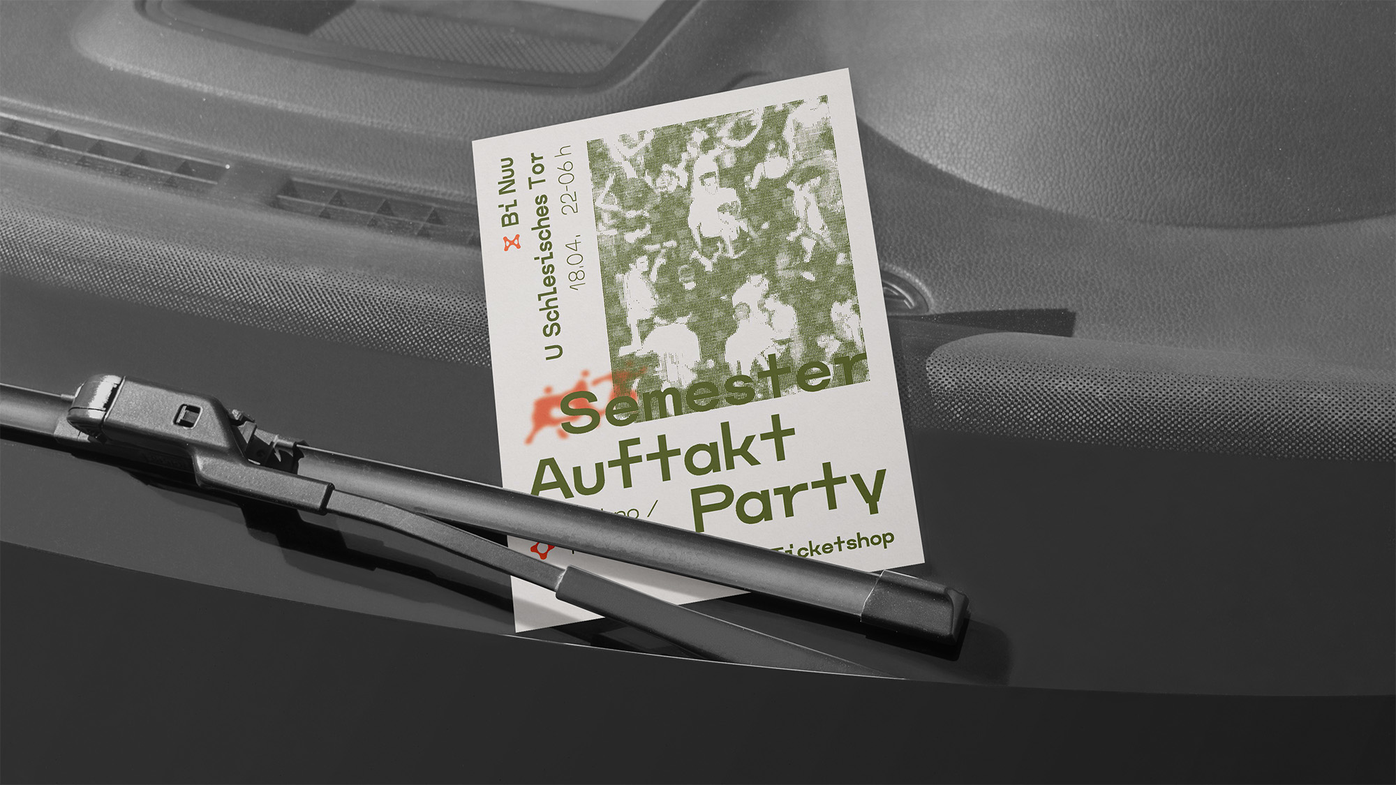 Flyer BHT Berlin Semesterauftaktparty