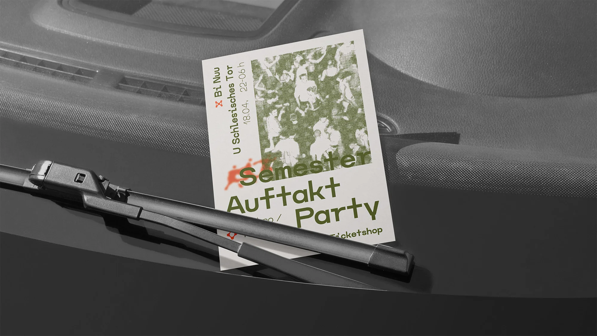 Flyer BHT Berlin Semesterauftaktparty