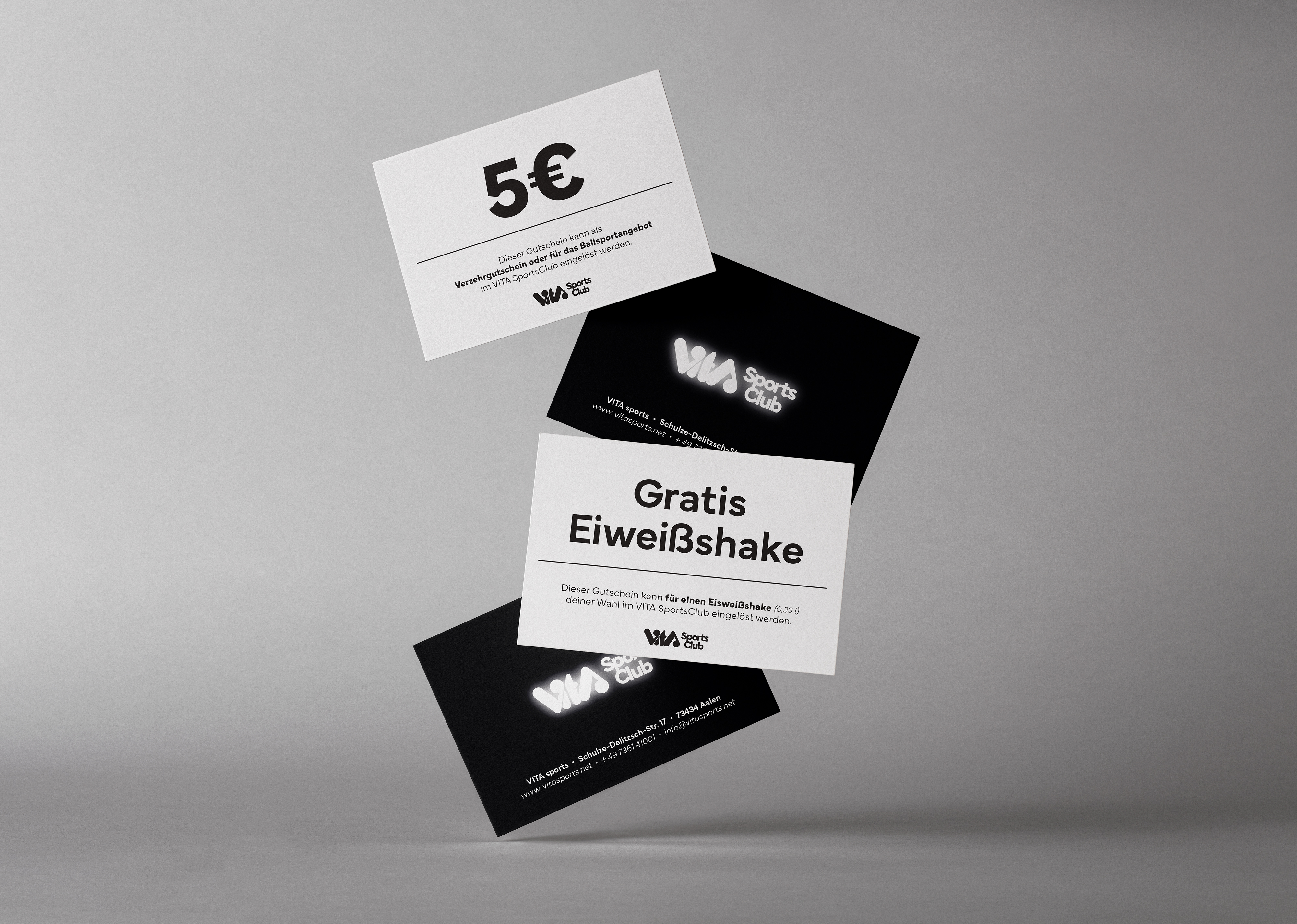 Vita Mini-Gutschein Vorderseite