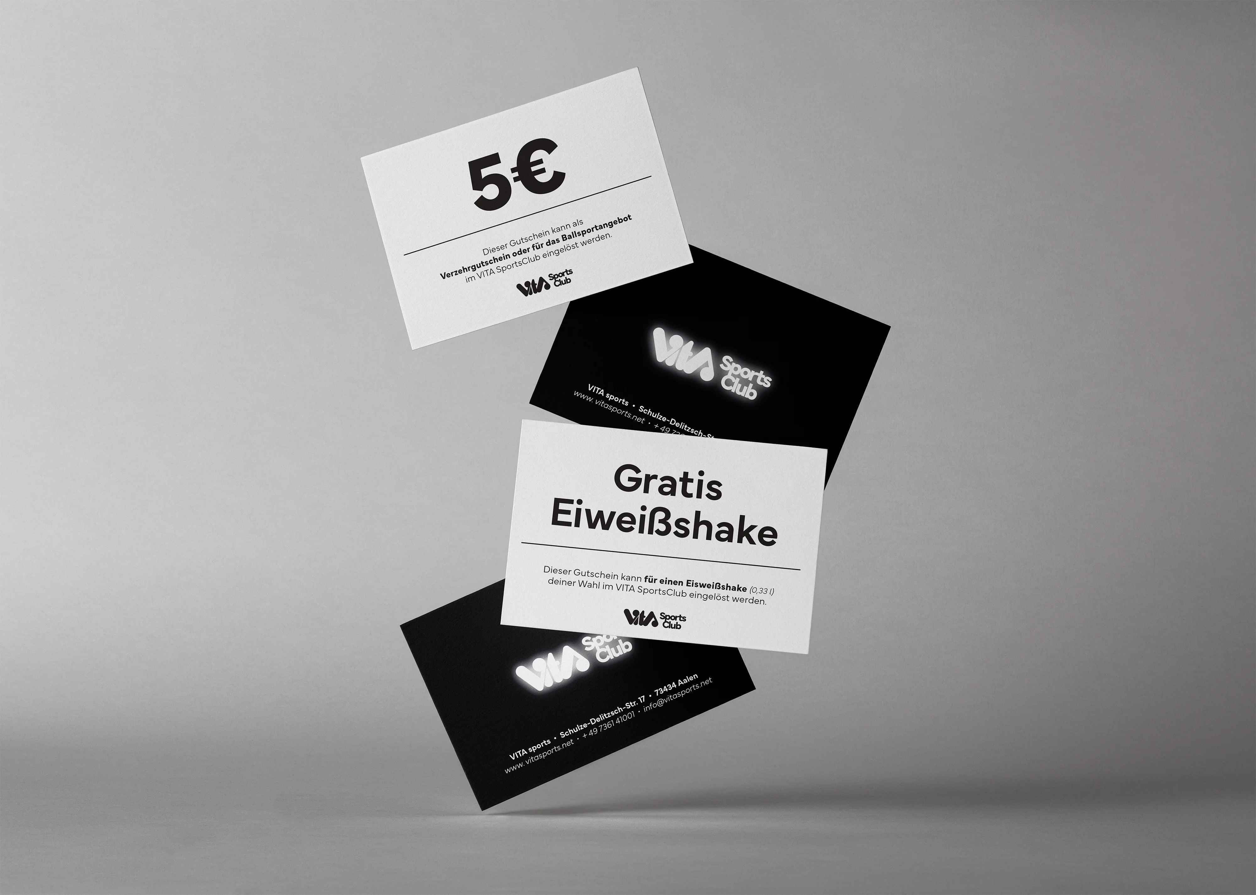 Vita Mini-Gutschein Vorderseite
