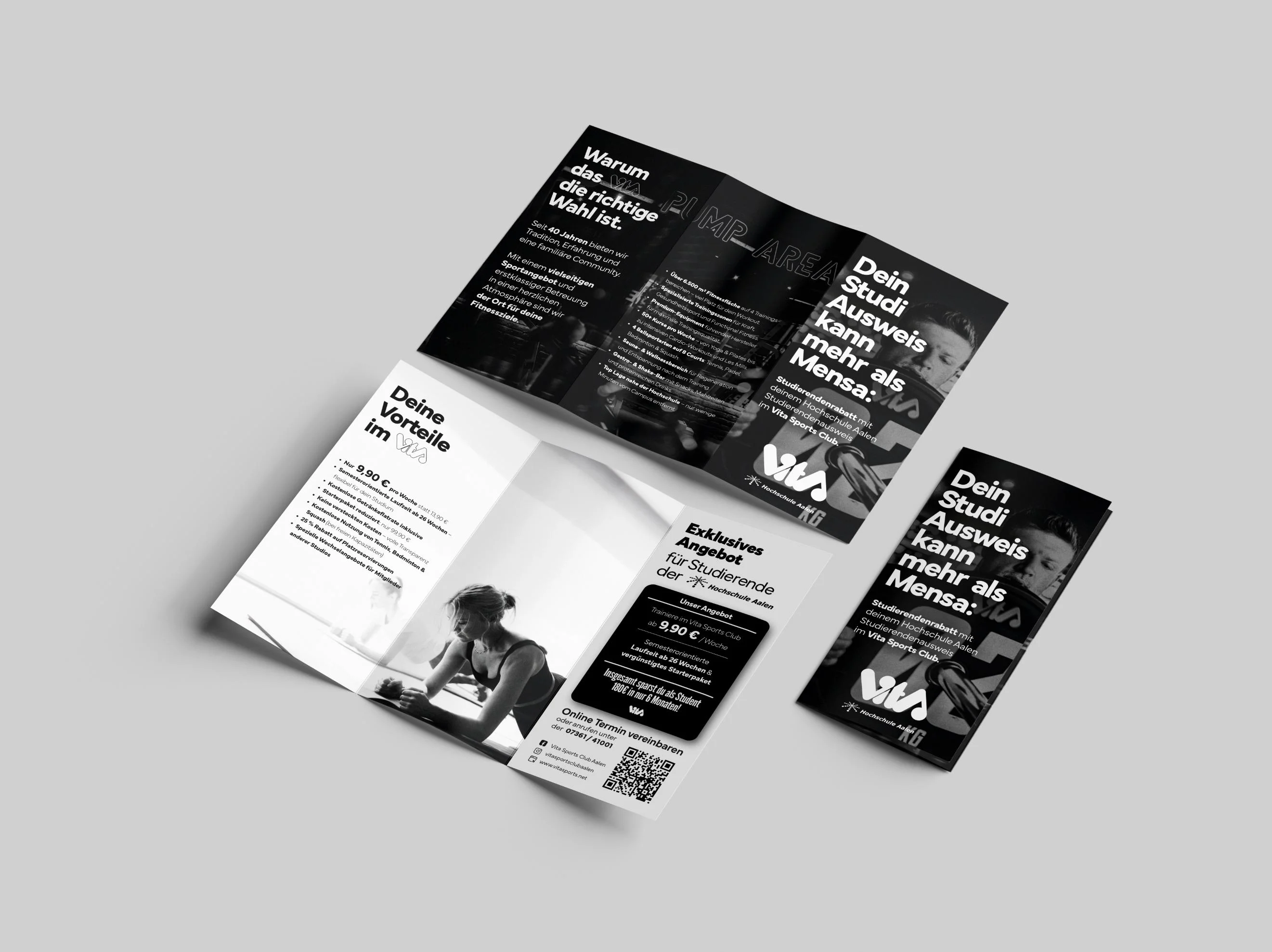 Vita Sports Club Flyer Hochschule Aalen