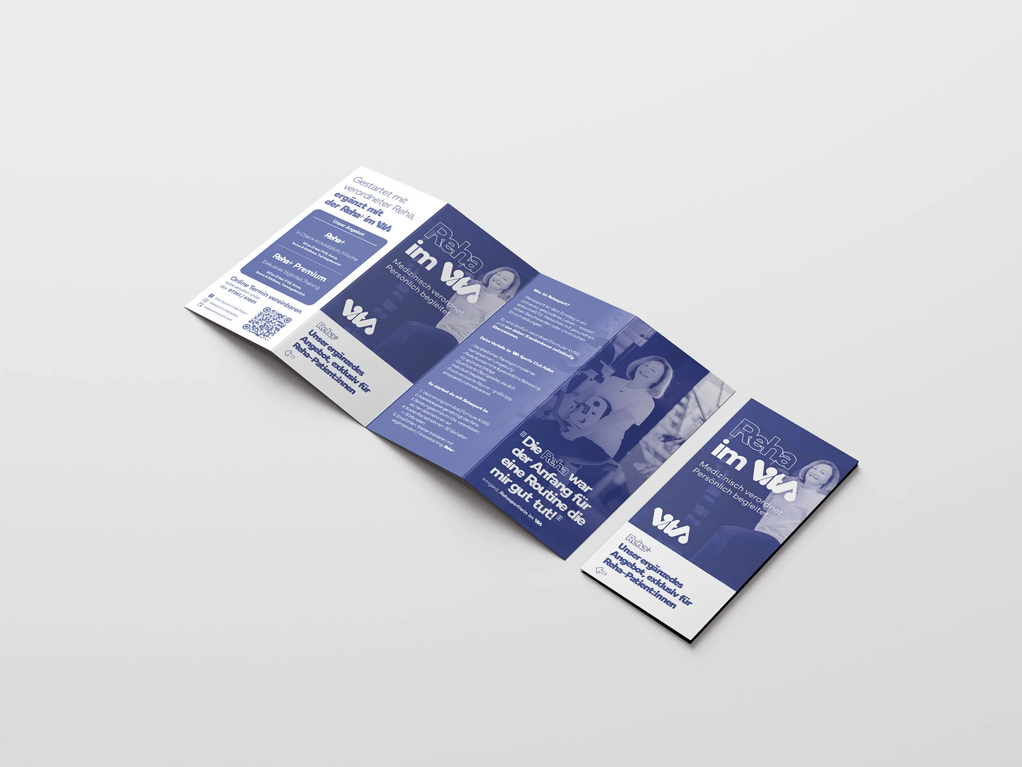 Vita Sports Club Reha+ Flyer